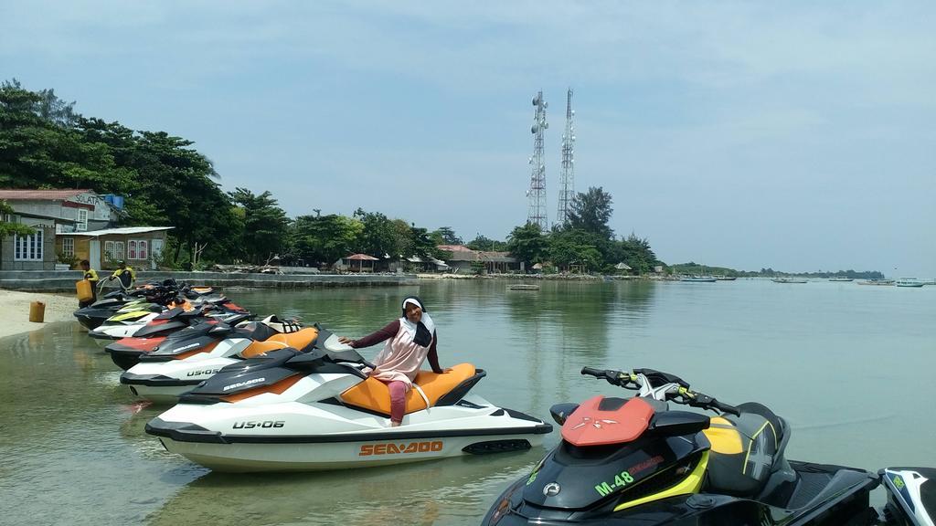Pari Solata Seaview Homestay Syariah Kepulauan Seribu Exterior photo